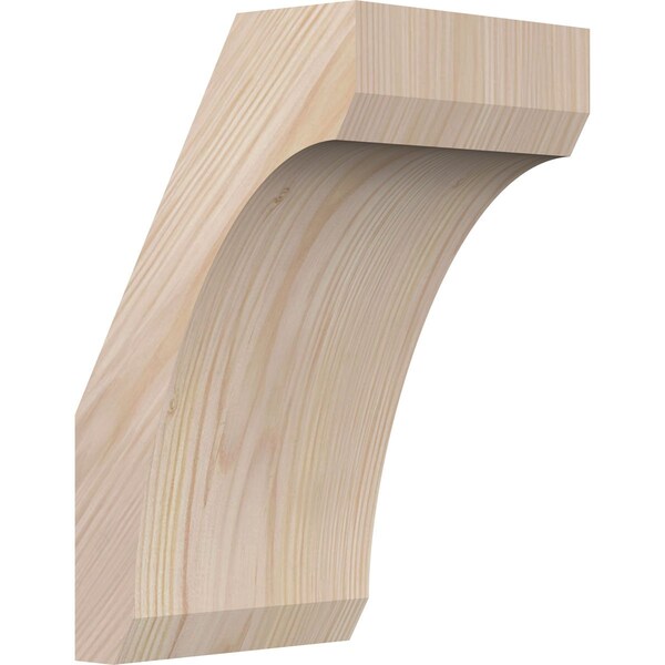 Ekena Millwork 5 1/2"W x 6"D x 10"H Legacy Smooth Knee Brace, Douglas Fir BRC06X06X10LEC00SDF - main